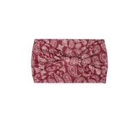 Treer Elásticas Cinta de Pelo Mujer, 2/4/6 Piezas Diadema Mujer Pañuelos Cabeza Suave Turbantes, Retro Paisley Headband para Correr, Yoga, Fitness y Entrenamiento (Burdeos,6 piezas)