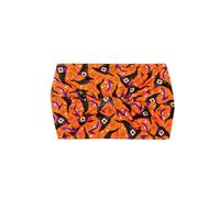 Treer Elásticas Cinta de Pelo Mujer, 2/4/6 Piezas Diadema Mujer Pañuelos Cabeza Suave Turbantes, Verano Pelo, Headband para Correr, Yoga, Fitness y Entrenamiento (Sombrero Naranja,2 piezas)