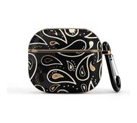 Treer Funda de PC Compatible con AirPods 3 2021 Anti-rasguños Ultradelgada Fundas Protectora de PC para AirPods 3 Auriculares (Paisley de Moda 8)