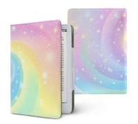 Treer Funda Kindle Compatible con 6-6,8” Kindle Paperwhite, Funda para Pocketbook, E-Book Reader, Universal, Reposo/Despertar Automático, Cierre Magnético, Soporte Plegable (Multicolores)