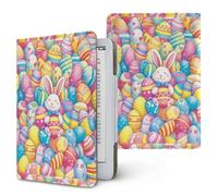 Treer Funda Kindle Compatible con 6-6,8” Kindle Paperwhite, Funda para Pocketbook, E-Book Reader, Universal, Reposo/Despertar Automático, Cierre Magnético, Soporte Plegable (Multicolores,OneSize)