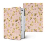 Treer Funda Kindle Compatible con 6-6,8” Kindle Paperwhite, Funda para Pocketbook, E-Book Reader, Universal, Reposo/Despertar Automático, Cierre Magnético, Soporte Plegable (Beis,OneSize)