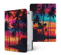 Treer Funda Kindle, Compatible con 6,8-7” Kindle Paperwhite Funda para Pocketbook E-Book Reader, con Kindle Oasis 3, Reposo/Despertar Automático, Cierre Magnético (Hawaï 3,1)