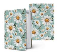 Treer Funda Kindle Compatible con 6,8”-7” Kindle Paperwhite, Funda para Pocketbook, E-Book Reader, Universal, Reposo/Despertar Automático, Cierre Magnético, Soporte Plegable (Azul,OneSize)