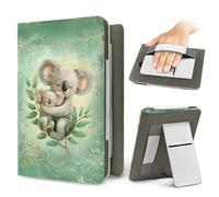 Treer Funda Kindle Compatible con 6,8”-7” Kindle Paperwhite, Funda para Pocketbook, E-Book Reader, Universal, Reposo/Despertar Automático, Cierre Magnético, Soporte Plegable (Koala 2,OneSize)