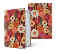 Treer Funda Kindle Compatible con 6,8”-7” Kindle Paperwhite, Funda para Pocketbook, E-Book Reader, Universal, Reposo/Despertar Automático, Cierre Magnético, Soporte Plegable (Rojo,OneSize)