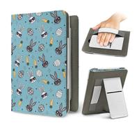Treer Funda Kindle Compatible con 6,8”-7” Kindle Paperwhite, Funda para Pocketbook, E-Book Reader, Universal, Reposo/Despertar Automático, Cierre Magnético, Soporte Plegable (Azul,OneSize)