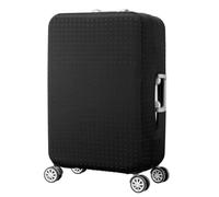 Treer Funda Maleta Grande Mediana S/M/L/XXL, Fundas Maletas de Viaje con Cremallera Elástica Lavable Prueba de Arañazos y Polvo Protectora de 19-32 Pulgadas (Tachuelas Negras,S)