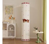 Treer Funda para Aparato de Aire Acondicionado de Suelo Interior, Cubierta de Aire Acondicionado de Suelo Elástico Todo incluido Antipolvo Housses de Protection Lavable (Gato Perro 5,170x38cm)