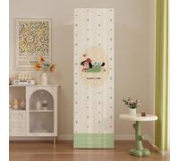 Treer Funda para Aparato de Aire Acondicionado de Suelo Interior, Cubierta de Aire Acondicionado de Suelo Elástico Todo incluido Antipolvo Housses de Protection Lavable (Perro adorable 13,180x55x35cm)