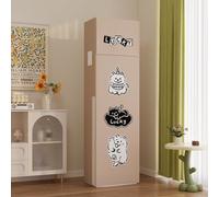 Treer Funda para Aparato de Aire Acondicionado de Suelo Interior, Cubierta de Aire Acondicionado de Suelo Elástico Todo incluido Antipolvo Housses de Protection Lavable (Estilo chino 6,180x55x35cm)