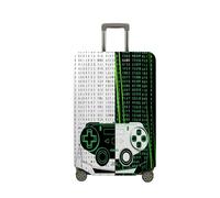 Treer Funda para Maletas,Elástica Funda Maleta,Luggage Cover con Cremallera,Cubierta Equipaje de Viaje de 18-32 Pulgadas,Consola de Juego Imprimir Trolley Case Funda de Anti-Polvo (Gamer,L)