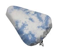 Treer Funda Sillin Bicicleta, Cielo Cubre Cojín del Asiento de Bicicleta Funda Antipolvo Protector para Cojines, Cubierta de Asiento para Bici Estatica,Carretera,Montaña (Grafitis el Cielo,1 Pieza)