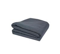 Treer Manta de Lana Multifuncional, Manta Yoga 200 x 150 cm- Resistente y Duradera - Manta Meditacion - Manta Yoga Relajacion - Yoga Blanket (Gris Oscuro,200x150cm)