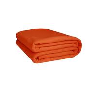 Treer Manta de Lana Multifuncional, Manta Yoga 200 x 150 cm- Resistente y Duradera - Manta Meditacion - Manta Yoga Relajacion - Yoga Blanket (Naranja,200x150cm)