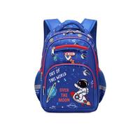 Treer Mochila Escolar Fútbol 3D, Escolar Mochila Niños/Niñas, Mochila Niño 6-16 Años, Mochila Colegio para Alumnos de Preescolar, Primaria y Secundaria (16”,Espacio)