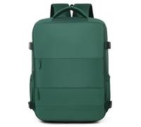 Treer Mochila Viaje Cabina Avion 40x30x20, Mochilas Cabina para Ryanair, Maletas De Viaje Mujer Hombre, Impermeable Travel Backpack, Equipaje de Mano, para Vueling (Verde 01)