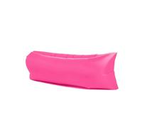 Treer Sofa Hinchable Portátil, 180x88cm Sofá Inflable para Exteriores, Impermeable, Ultraligera, Anti Fugas De Aire, para Fiestas, Camping, Playa, Viajes (Rosa Rojo,1)