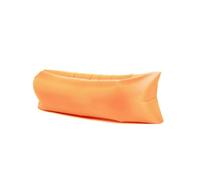 Treer Sofa Hinchable Portátil, 180x88cm Sofá Inflable para Exteriores, Impermeable, Ultraligera, Anti Fugas De Aire, para Fiestas, Camping, Playa, Viajes (Naranja,1)