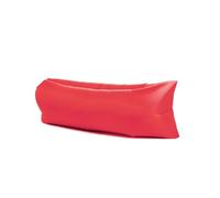 Treer Sofa Hinchable Portátil, 180x88cm Sofá Inflable para Exteriores, Impermeable, Ultraligera, Anti Fugas De Aire, para Fiestas, Camping, Playa, Viajes (Rojo,1)