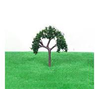 Trees 4. Producción de escenas de modelos: sauce, 5 piezas, troncos, árboles, árbol, bricolaje, para paisajes de plástico antiguo, materiales de diorama realistas, 5 cm/6 cm/9 cm, color sólido (4,5 cm