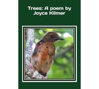 Trees: A poem by Joyce Kilmer: A picture booklet with a classic poem in extra-large print