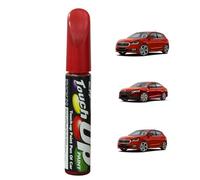 Treesiche Pintura para Skoda, 2 in 1 Pluma De Retoque del Coche, Rotulador De Reparación De Arañazos, Rotulador Reparación Arañazos Coche, Corrida Rojo (8T/LF3K)