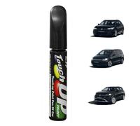 Treesiche Pintura para Volkswagen, Rotulador De Reparación De Arañazos, 2 in 1 Pluma De Retoque del Coche, Pintura Retoque Coche para VW Accesorios, Black Metallic (LY9T/0E)