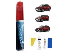 Treesiche Retoque de Pintura para Hyundai, Rotulador De Reparación De Arañazos, 2 in 1 Pluma De Retoque del Coche,Reparador Arañazos Coche para Hyundai, Ultimate Red Metallic (WR3)