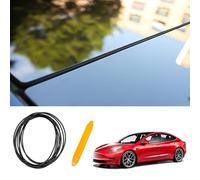 Treesiche - Tira de sellado para techo corredizo para Tesla Model 3 2016-2025, kit de reducción del ruido del viento, tira de sellado para tragaluz antipolvo