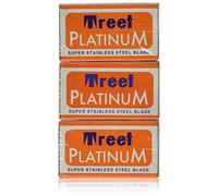 Treet Platinum Super Stainless Double Edge Razor Blade- 30 Ct by Treet