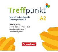 Treffpunkt. Deutsch als Zweitsprache in Alltag & Beruf A2. Gesamtband - Medienpaket zum Kursbuch und Übungsbuch: Audio-CDs und Video-DVDs