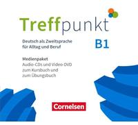 Treffpunkt - Deutsch für die Integration B1: Gesamtband- Allgemeine Ausgabe - Medienpaket zum Kursbuch und Übungsbuch - Mit Audio-CDs und Video-DVDs