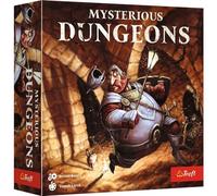 Trefl 02403 Misterioso subsuelo - Juego de Estrategia Familiar, construyendo pasillos y recolectando Tesoros, Juego para un Jugador, misteriosas Mazmorras
