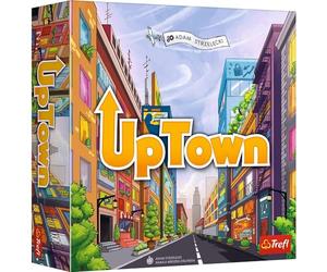 Trefl 02407 Juego Familiar, Convertirse en un desarrollador, Construir, Ganar, Juego de Estrategia para Adultos y niños a Partir de 10 años Game, Uptown
