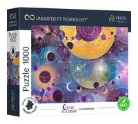 Trefl 1000 Elementos-Cartón Más Grueso, Bio, Constelaciones, Signos del Zodiaco, Astrología, Creativo para Adultos y Niños a Partir de 12 Años, Color Puzzle uft Cosmic Alchemy: Constellations (10753)