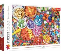 Trefl 1000 Elementos-Dulces Coloridos, DIY, Entretenimiento Creativo, Diversión, Jaleas, Piruletas, Rompecabezas para Adultos y Niños a Partir De 12 Años Puzzle, Color deliciosos (10713)
