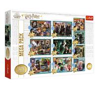 Trefl 10en1, 10 Rompecabezas, de 20 a 48 Elementos-Diferentes Niveles de Dificultad, Entretenimiento, para Niños a Partir de 4 Años Puzzle, Color, in The World of Harry Potter (90392)