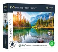 Trefl-1500 Piezas, Cartón Más Grueso, Bio, Alpes, Baviera, Lago, Adultos Y Niños Mayores De 12 Años, Color uft Puzzle Wanderlust: at The Foot of alps, hintersee Lake, Germany, 1500 (26193)
