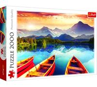 Trefl-Puzzle 2000 Piezas, Adultos y niños a Partir de 12 años, Color Lago de Cristal, Kristallsee