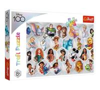 Trefl 300 Elementos-Coloridos Personajes Disney, Cuentos de Hadas Infantiles, Entretenimiento Creativo, Diversión para Niños a partir de 8 años puzzle, color mágica (23022)