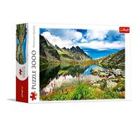 Trefl-3000 Piezas, Adultos y niños a Partir de 15 años Puzzle, Color Estanque en montañas, tatras, Eslovaquia (TR33031)