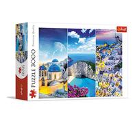 Trefl 3000 Piezas, Adultos y niños a Partir de 15 años Puzzle, Color Vacaciones griegas, Griechischer Urlaub