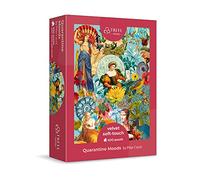 Trefl-Cubierta de Terciopelo, gráficos únicos, póster en Juego, cartón más Grueso, orgánico, para Adultos y niños a Partir de 10 años Rompecabezas, Quarantine Moods Puzzle, Color 37419 500 Elementos