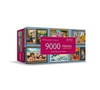 Trefl-9000 Piezas, Grande, Bio, Collage, Rompecabezas Divertidos con Obras de Arte, Entretenimiento para Niños a Partir de 12 Años Puzzle, Color Not so Classic Art Collection (81021)