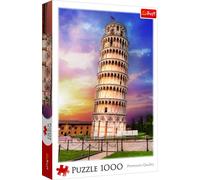 Trefl 916 10441 Turm von EA 1000 Teile, Premium Quality, für Erwachsene und Kinder ab 12 Jahren 1000pcs Pisa Tower, Coloured