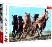 Trefl 916 10446 Die gallopierenden Pferde EA 1000 Teile, Premium Quality, für Erwachsene und Kinder ab 12 Jahren 1000pcs Horses, Coloured