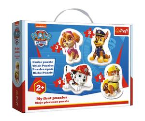 Trefl 916 36087 EA Baby Puzzle Paw Patrol, Coloured