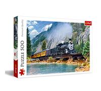 Trefl 916 37379 EA Bergzug 500pcs Mountain Train, Multi-colord