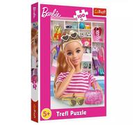 Trefl: Armario de Barbie - Rompecabezas de 100 piezas
